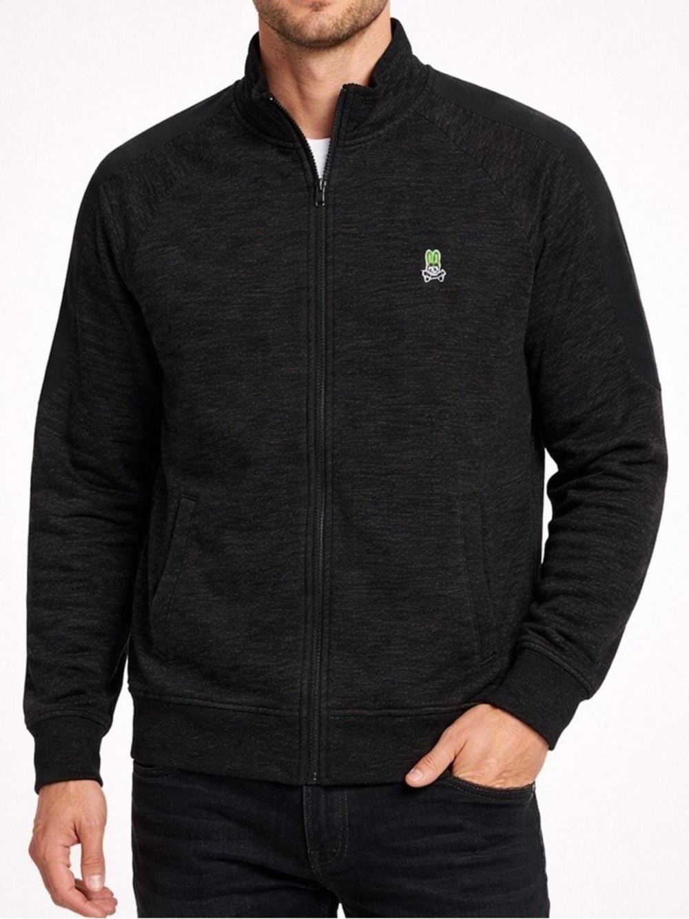 Psycho Bunny zip up track  jacket
